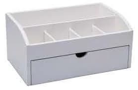 White Cosmetic Organizer RY20119W — product photograph
