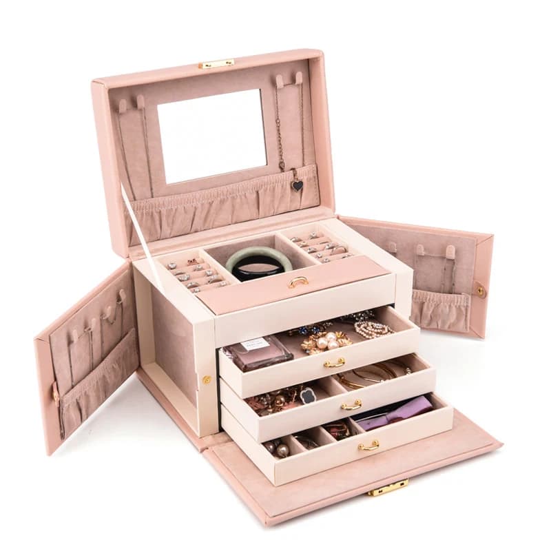 Pink Jewelry Box RY216044 — product photograph