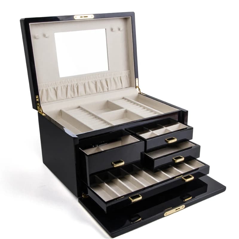 Black Jewelry Box RY2160841 — product photograph