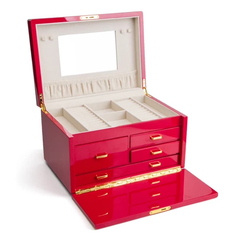Red Jewelry Box RY2160841 — product photograph