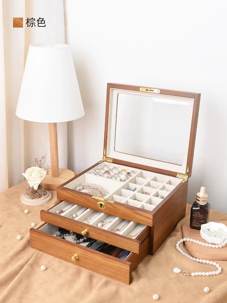 Brown Jewelry Box RY2161029BW — product photograph