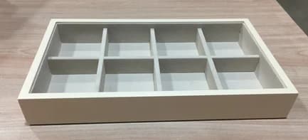 White Jewelry Tray RY217403-2A — product photograph