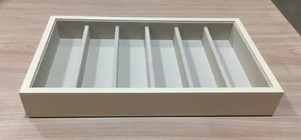 White Jewelry Tray RY217403-2C — product photograph