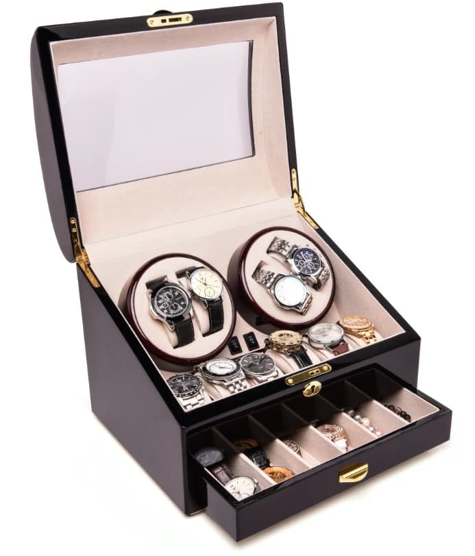 Brown Watch Winder RY217706BR — product photograph