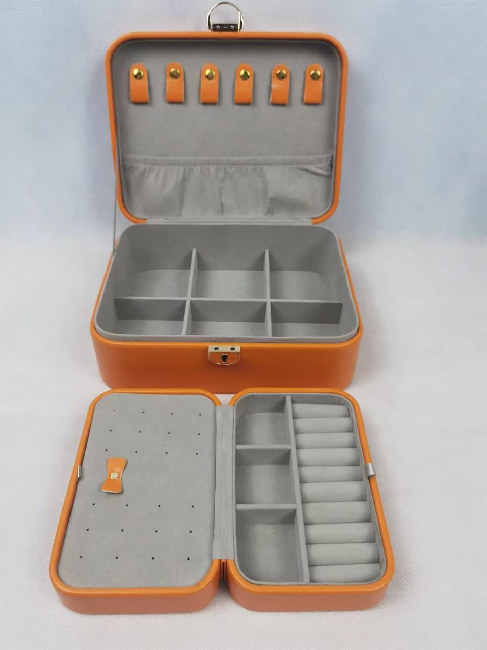 Orange Jewelry Box RY2405016OR — product photograph
