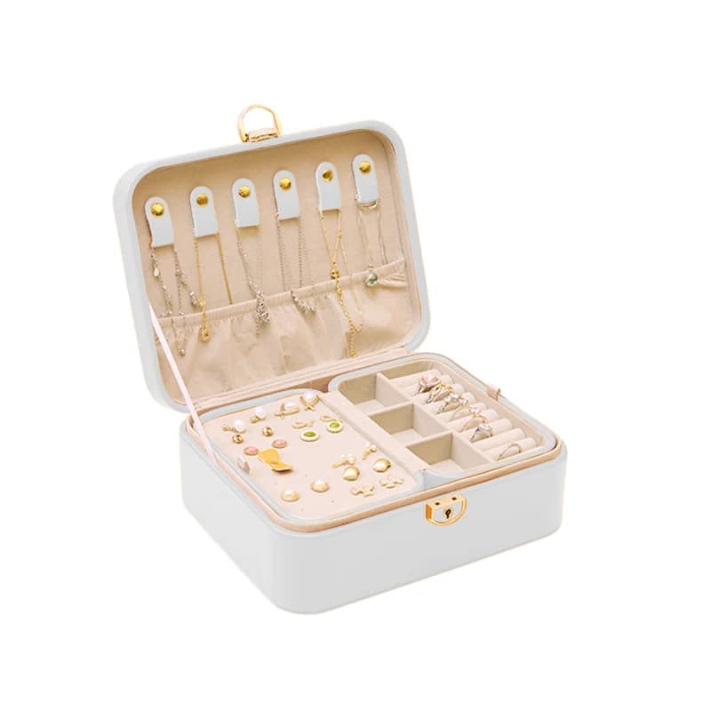 White Jewelry Box RY2405016WH — product photograph