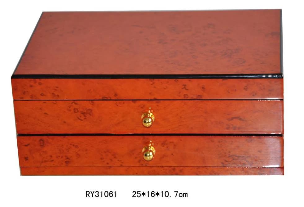 Brown Jewelry Box RY31061 — product photograph
