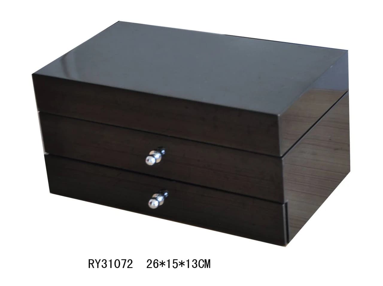 Black Jewelry Box RY31072 — product photograph
