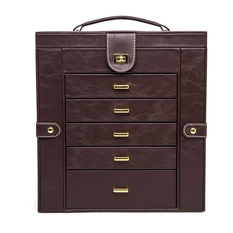 Brown Jewelry Box RY31125BN — product photograph