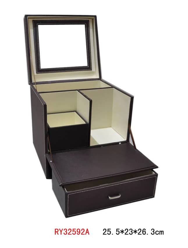 Brown Jewelry Box RY32592A — product photograph