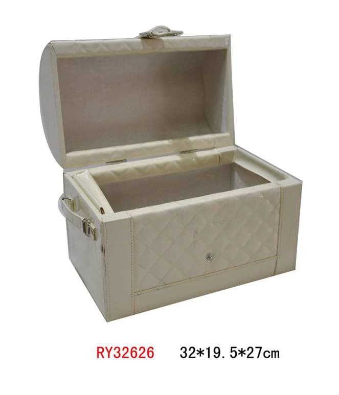 Cream Jewelry Box RY32626 — product photograph