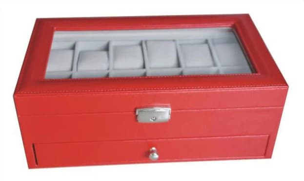 Red Watch Box RY32844B — product photograph