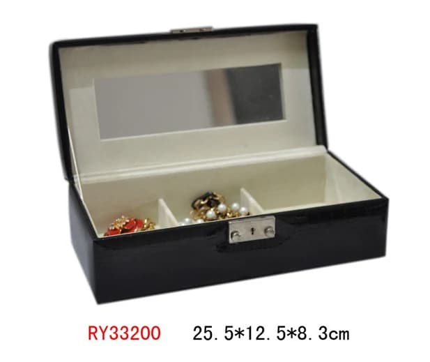 Black Jewelry Box RY33200 — product photograph