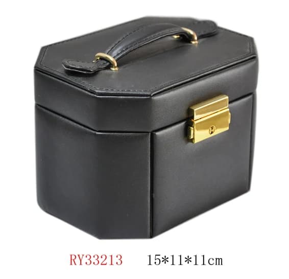 Black Jewelry Box RY33213 — product photograph