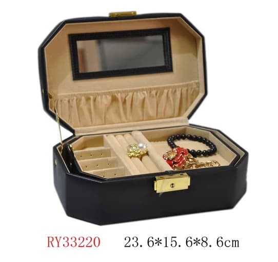 Black Jewelry Box RY33220 — product photograph