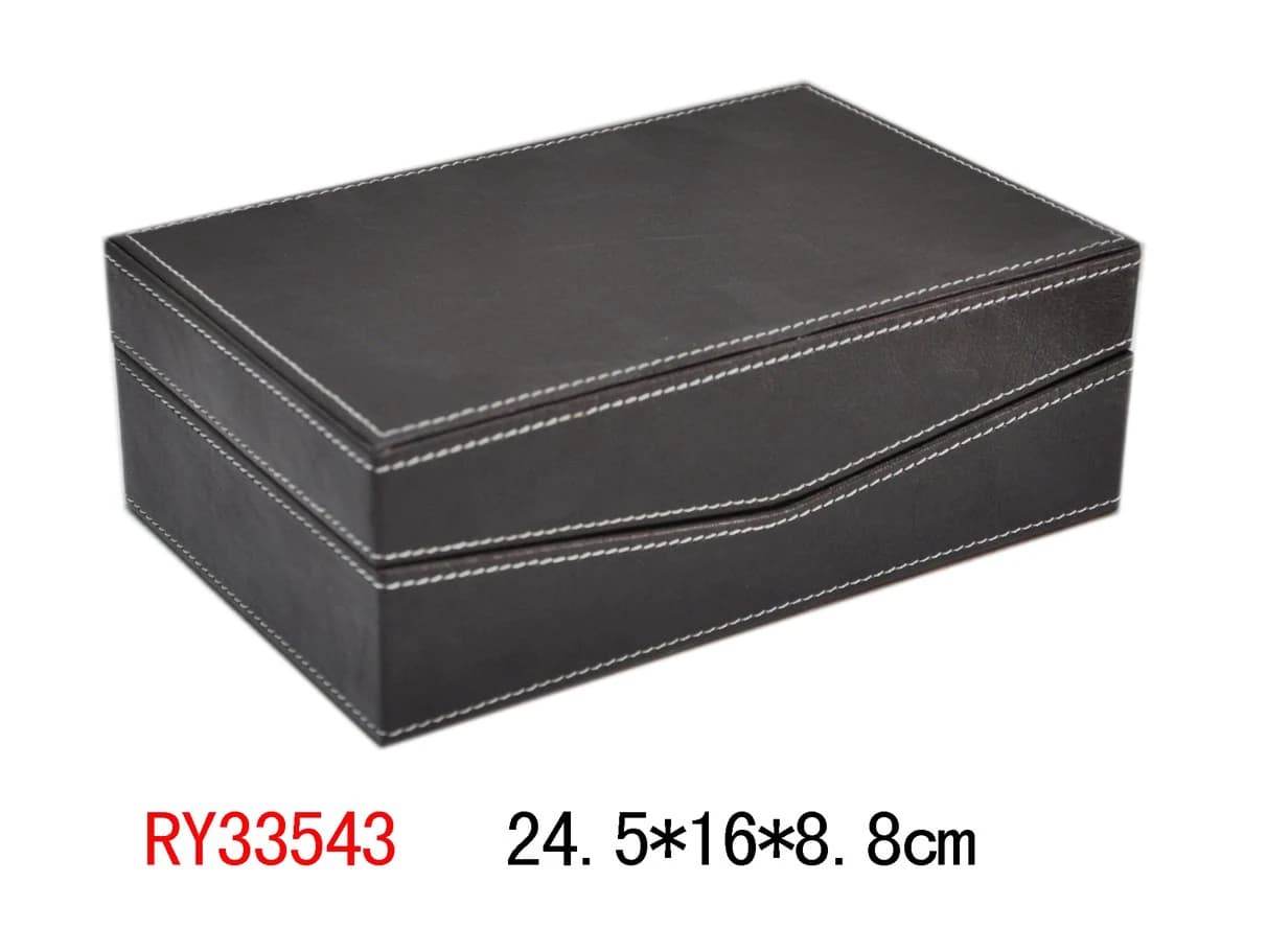 Brown Jewelry Box RY33543 — product photograph