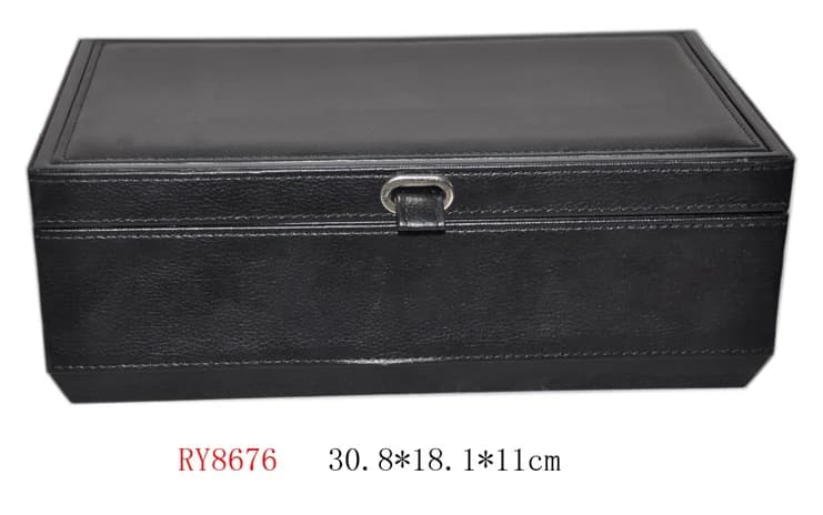 Black Jewelry Box RY8676 — product photograph