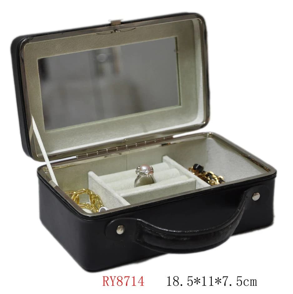 Black Jewelry Box RY8714 — product photograph