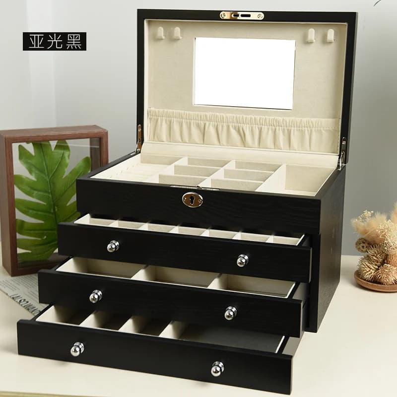 Black Jewelry Box — product photograph