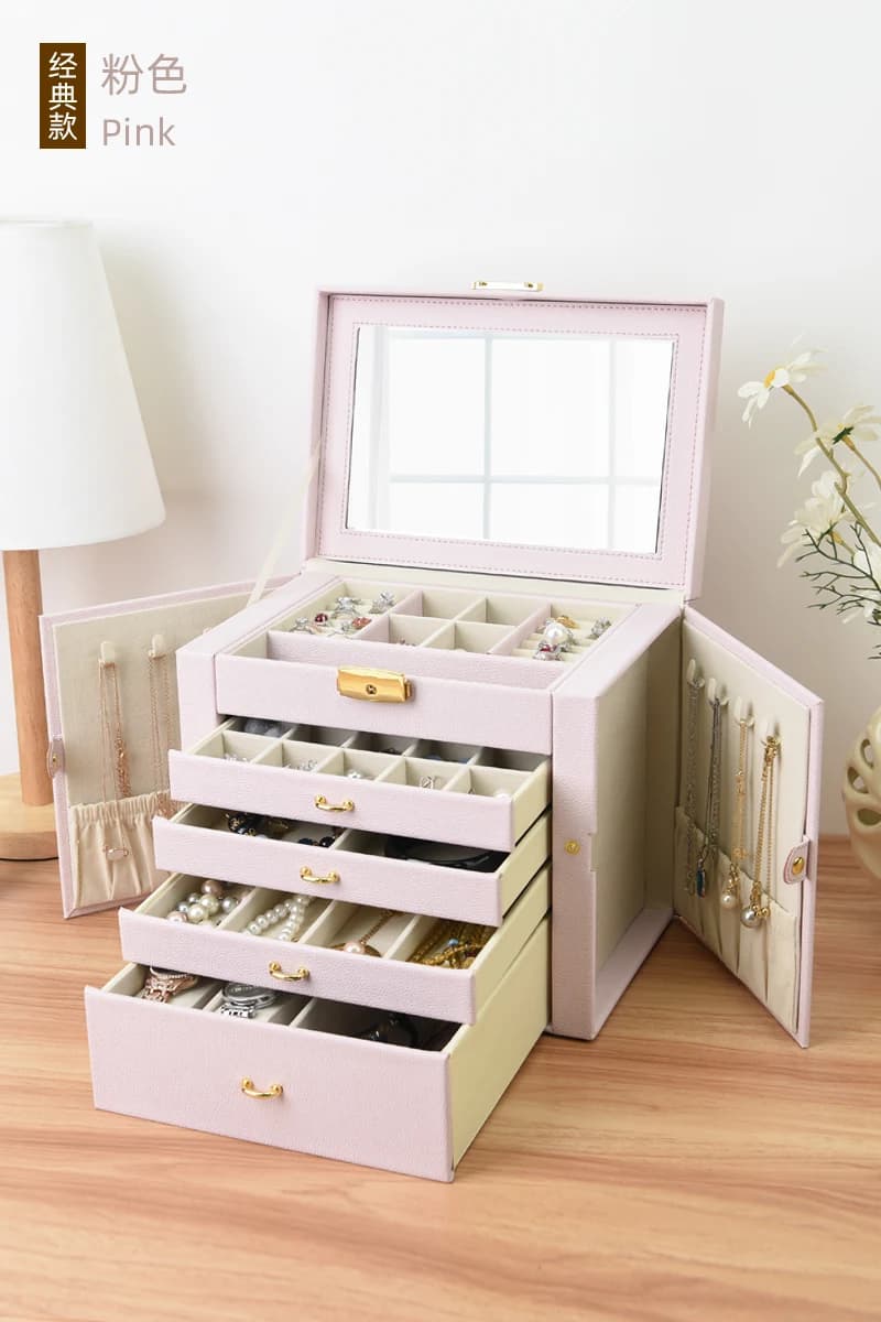 Pink Jewelry Box — product photograph