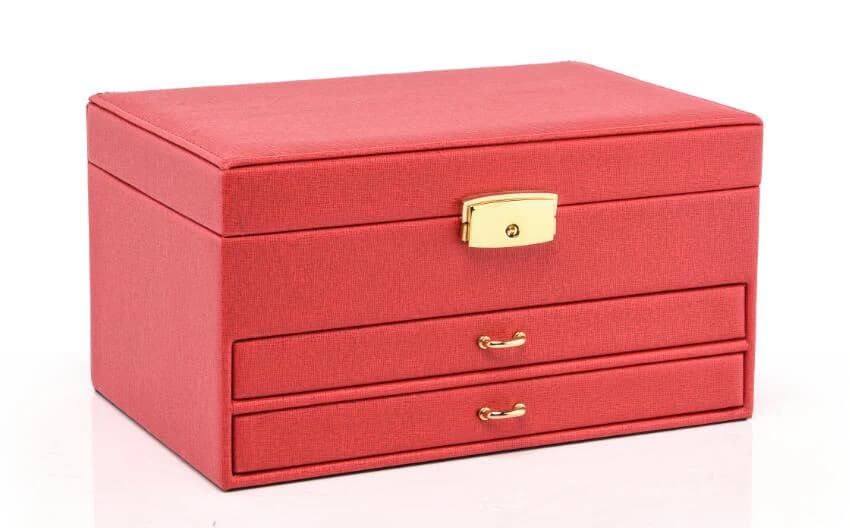 Red Jewelry Box — product photograph