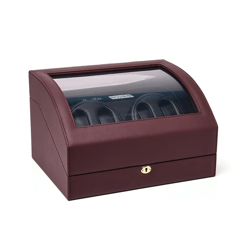 Burgundy Watch Winder — product photograph