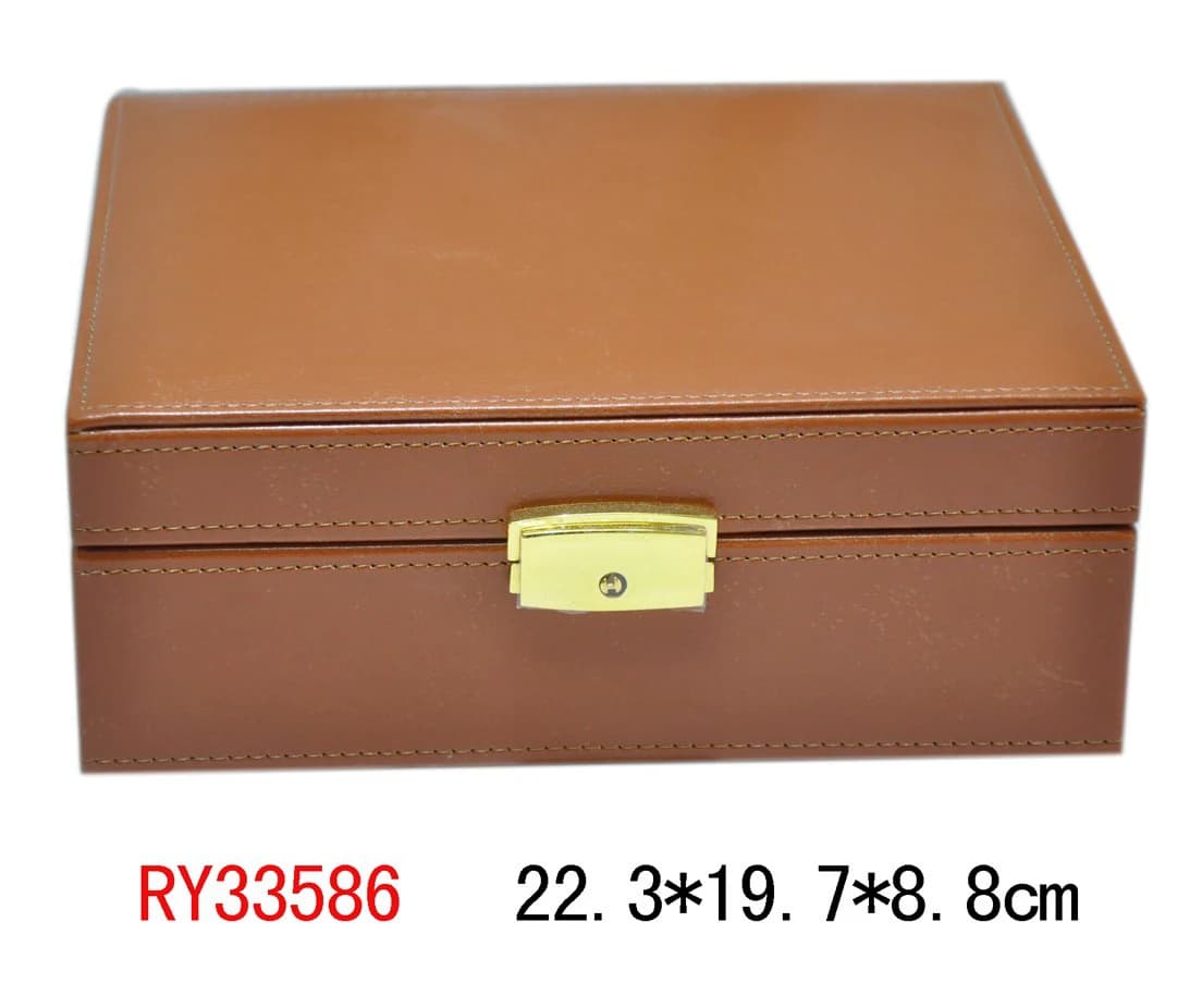 Brown Watch Box RY33586 — product photograph