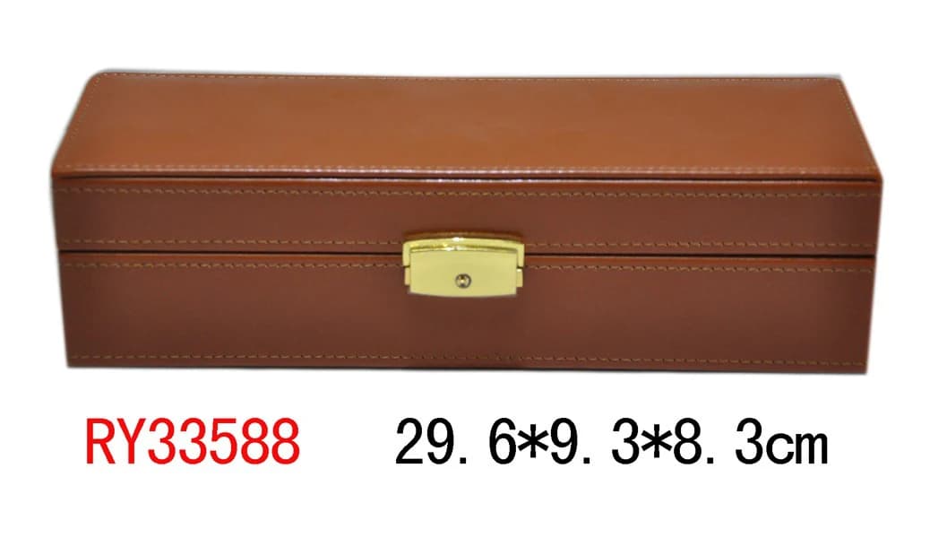 Brown Watch Box RY33588 — product photograph