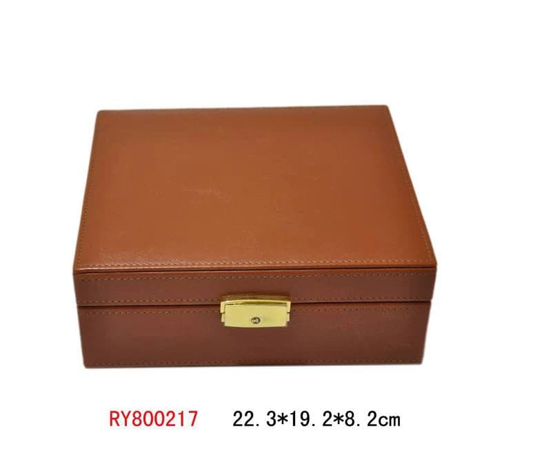 Brown Watch Box RY800217 — product photograph