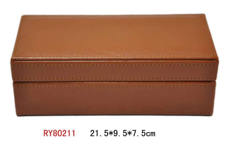 Brown Watch Box RY80211 — product photograph