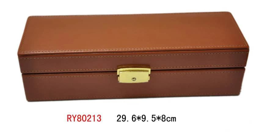 Brown Watch Box RY80213 — product photograph