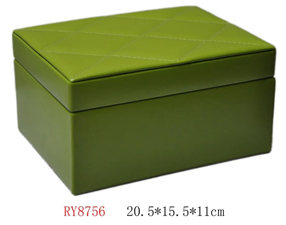 Lime green Presentation Box — product photograph